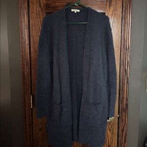 Madewell — Open-Front Fuzzy Cardigan